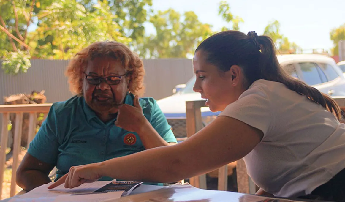 Community consultations, Binjari, Northern Territory