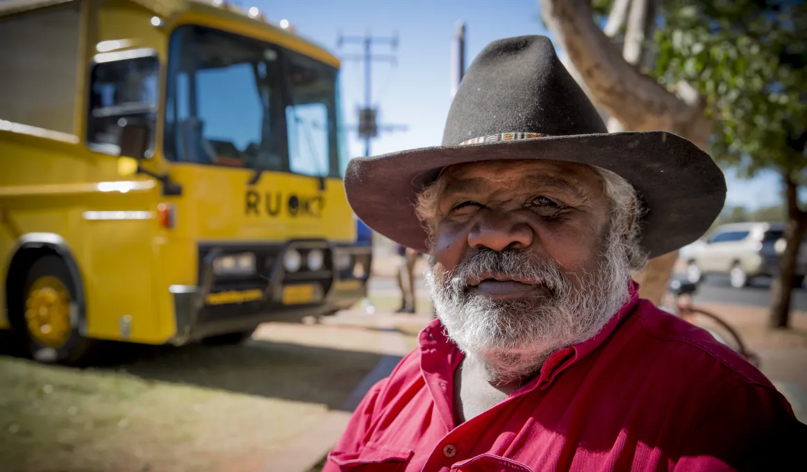 Indigenous Australians supporting R U OK? Day 2014.