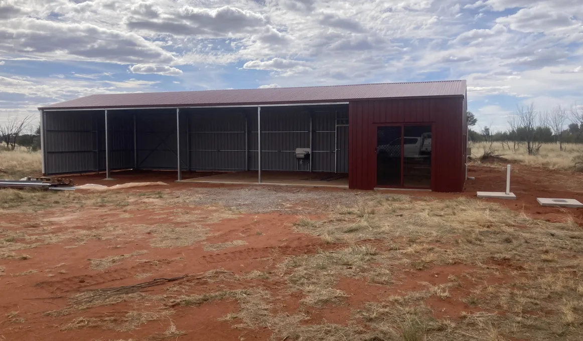 Workshop shed on Gillen Bore South Homeland.