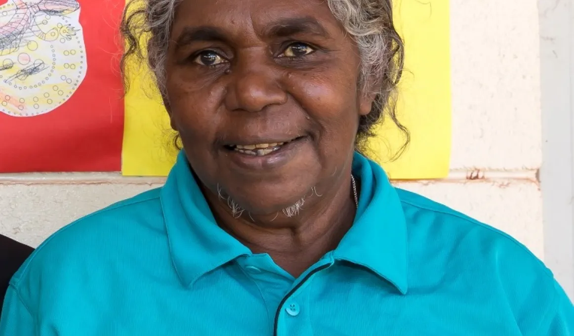 VTEC participant Ellen Tcherna from the One Tree Wadeye Children and Family Centre