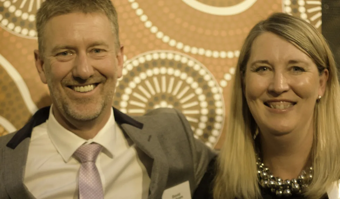 David Cockram from Maxima Group and Nicole Dwyer from Workskil Australia