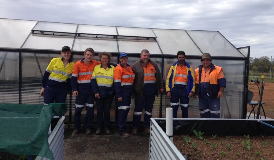 Cobar CDP participants enjoy getting their hands dirty in seed propagation