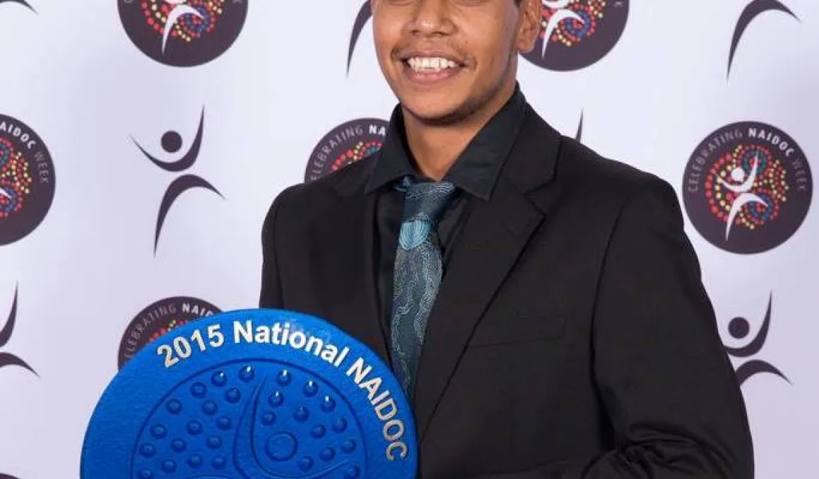 2015 National NAIDOC Apprentice of the Year Ashley Farrall