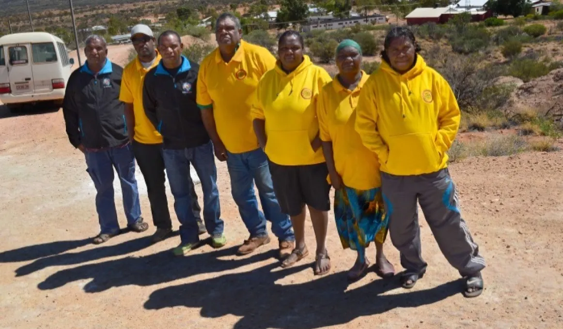 Santa Teresa community members and School Attendance Officers