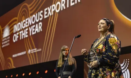 Elephant in the Room Consulting is named 2024 Indigenous Exporter of the Year at the Connect 24 Supply Nation Supplier Diversity Awards