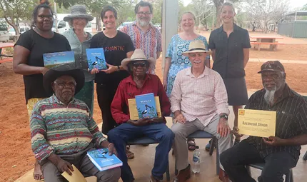 The Mudburra to English Dictionary launch was welcomed by many.