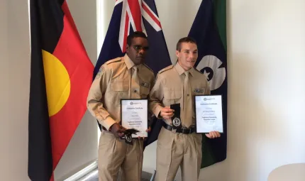 Community Constables from APY graduate