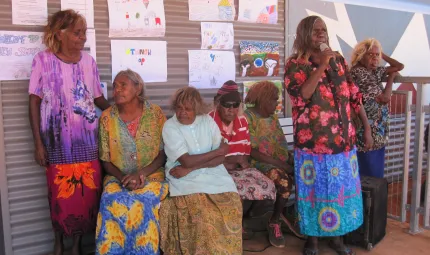 Gladys Beasley, Jessie Beasley, Rita Beasley, Jessie Petersen, Topsie Beasley, Julie Petersen – Chairperson, Margaret Petersen.