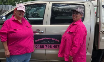 Sisters Reina (left) and Raylene (right) McKellar