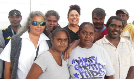 enVizion’s Christina Togo (centre, back), with Partnership in Prosperity (PIP) students.