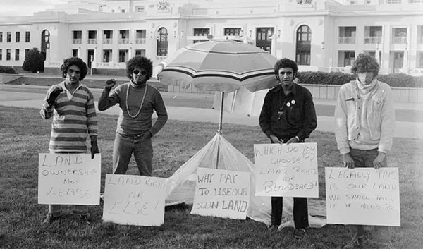 Aboriginal Tent Embassy, 26 January 1972