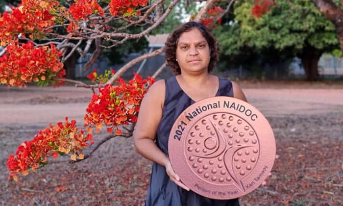 2021 NAIDOC Award Person of the Year Keri Tamwoy