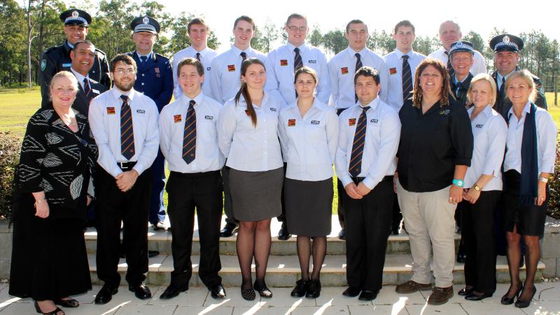 Indigenous graduates take first steps towards police career