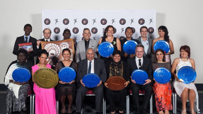 2014 National NAIDOC Award recipients.