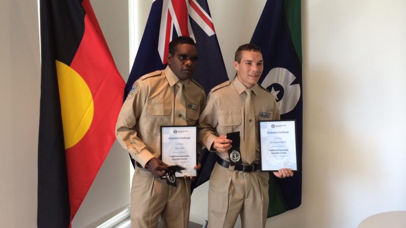 Community Constables from APY graduate