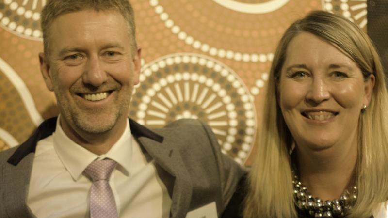 David Cockram from Maxima Group and Nicole Dwyer from Workskil Australia