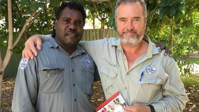 Thomas Amagula and Steve Roeger from Dhimurru Aboriginal Corporation expect the forum to become a regular event.