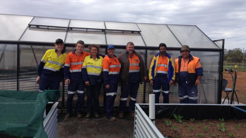 Cobar CDP participants enjoy getting their hands dirty in seed propagation