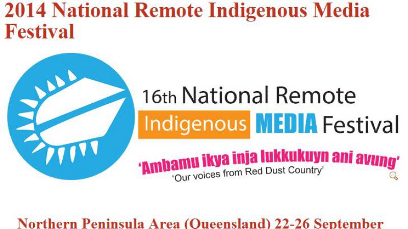 2014 Indigenous Remote Media Festival promotion picture