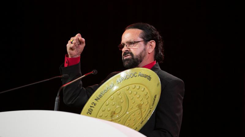 NAIDOC award winner Bunna Lawrie