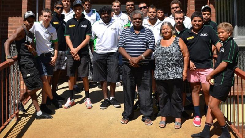 Participants and mentors of the Halo Leadership Development Agency, Spearwood, WA