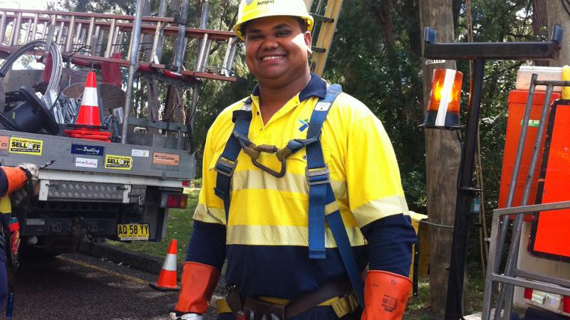 Joshua Toomey, winner of the Aboriginal and Torres Strait Islander Student of the Year Award at the 2011 Australian Training Awards.