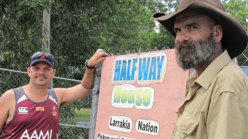 Larrakia Nation Aboriginal Corporation’s halfway house provides accommodation to Indigenous homeless men in Darwin.