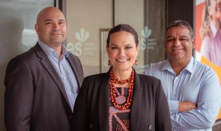 From Left Glen Brennan (Chair), Kristy Masella (Managing Director), Jason Smith (Executive Director)