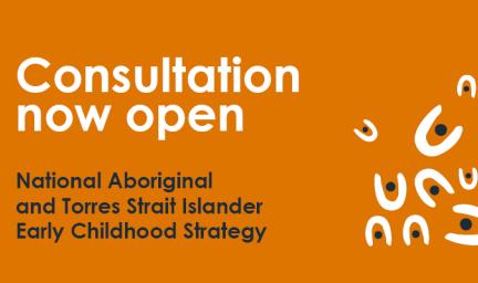 Consultation now open National Aboriginal and Torres Strait Islander Early Childhood Strategy